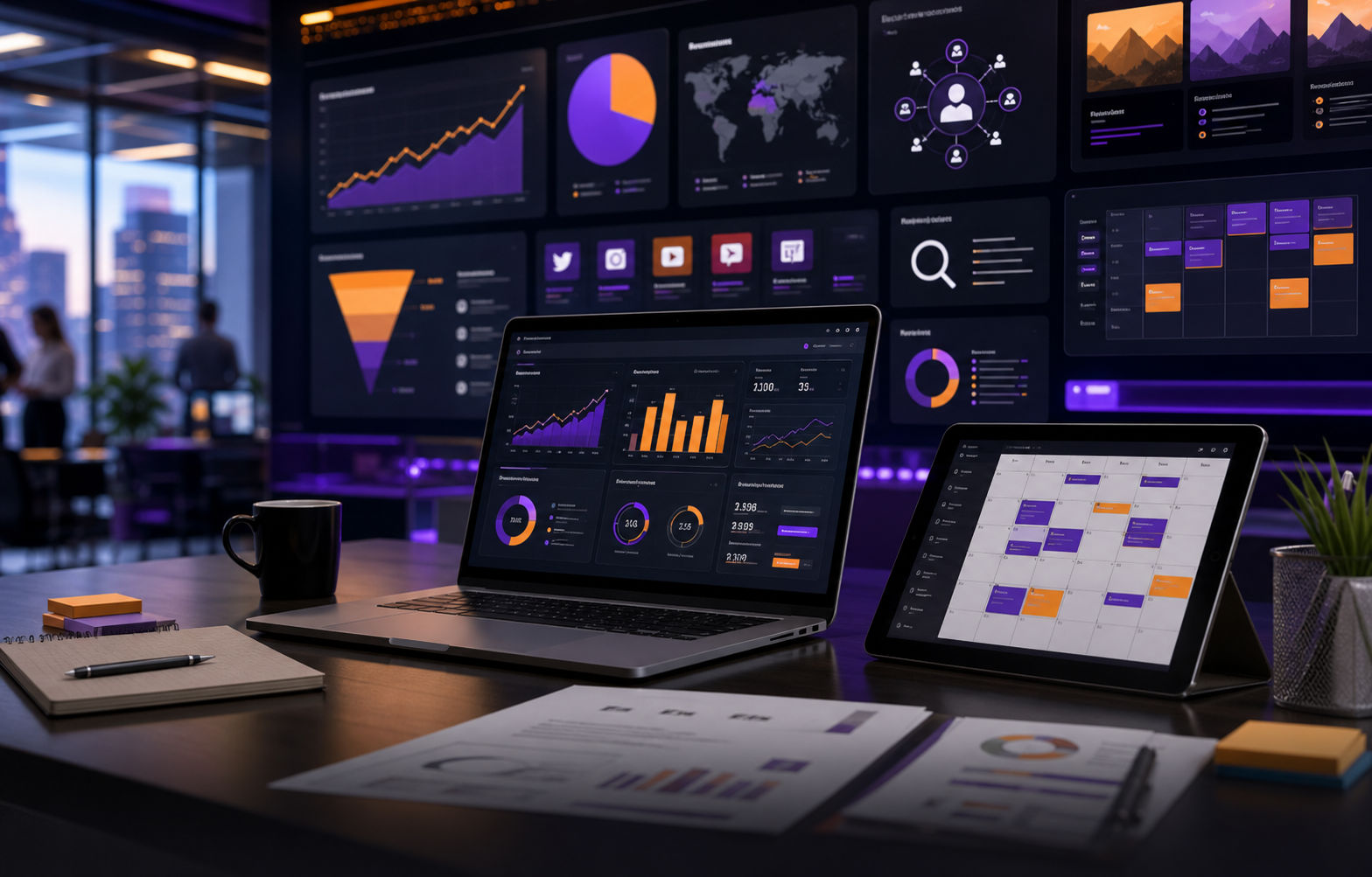 Marketing course visual
